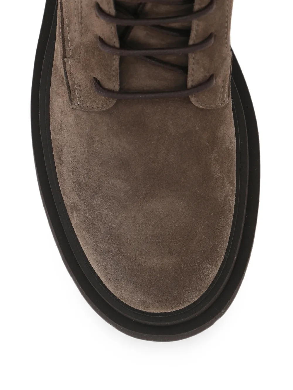 Brunello Cucinelli lace-up Monili-trim boots Bruin