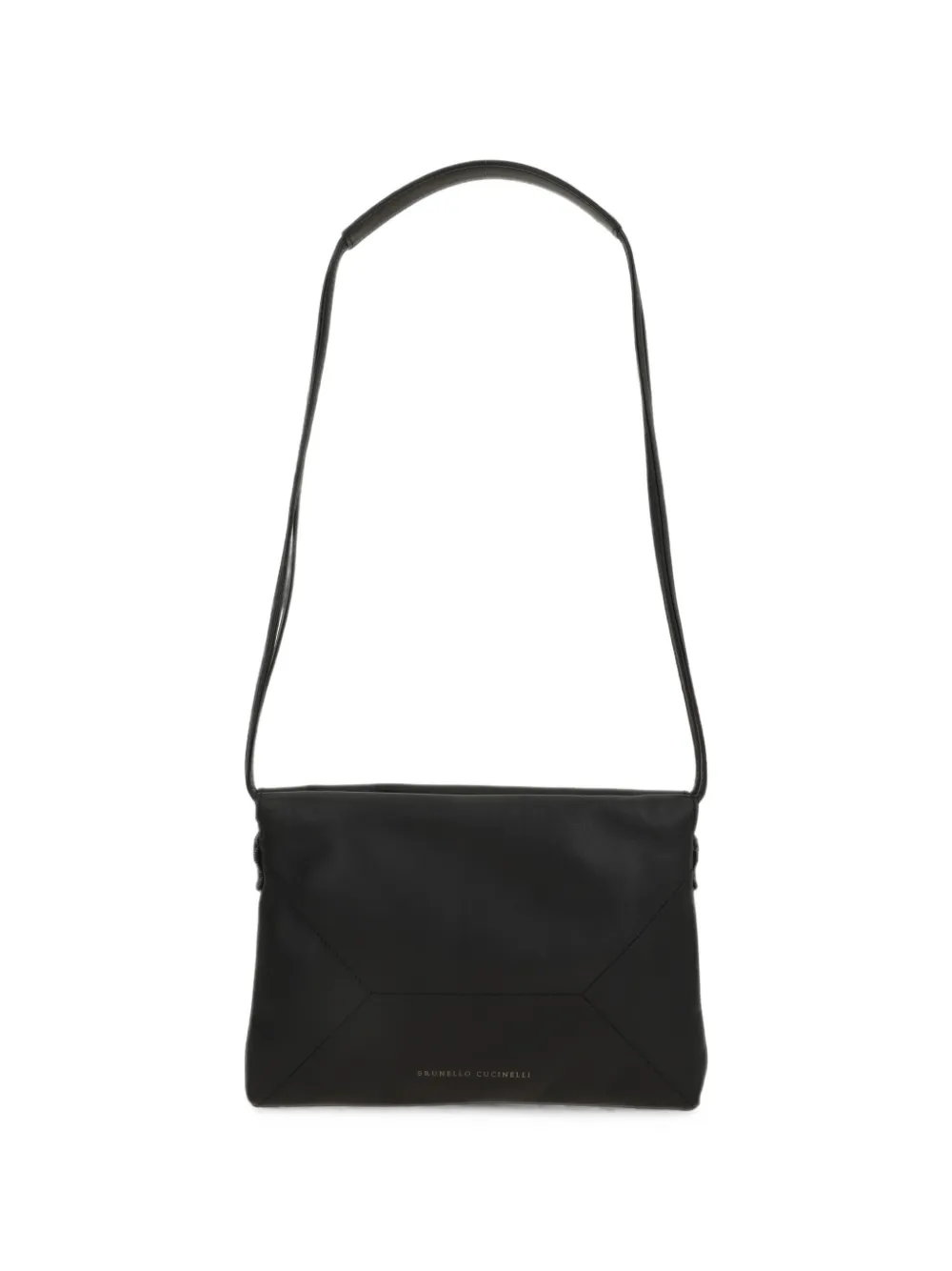 Brunello Cucinelli leather shoulder bag - Nero