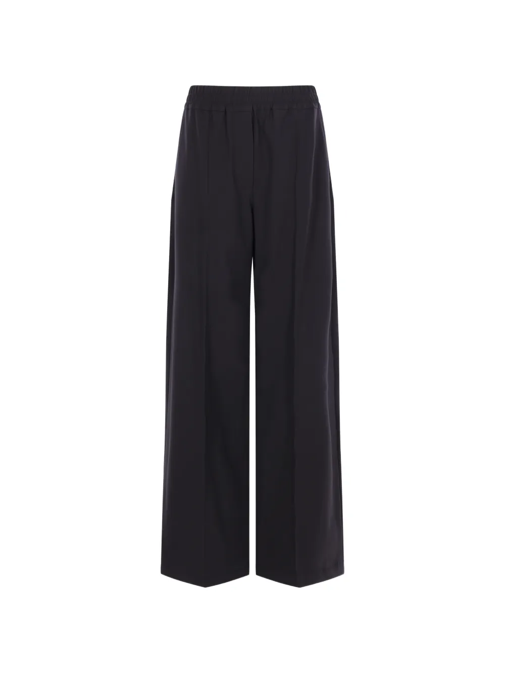 Brunello Cucinelli elasticated-waistband palazzo pants - Nero