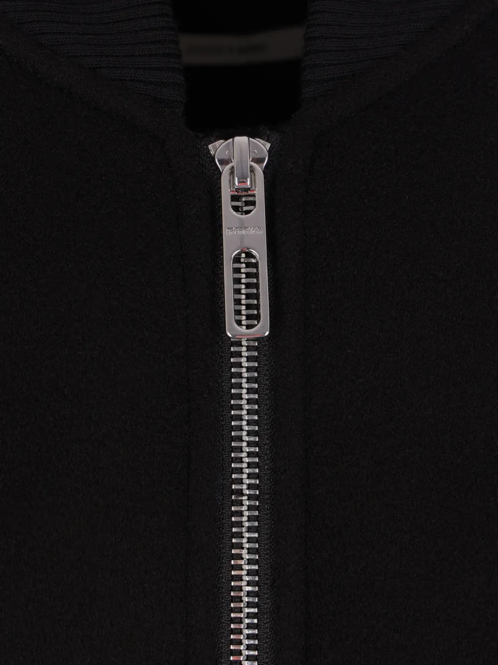  Sportmax Zip-up Bomber Jacket - Negro 