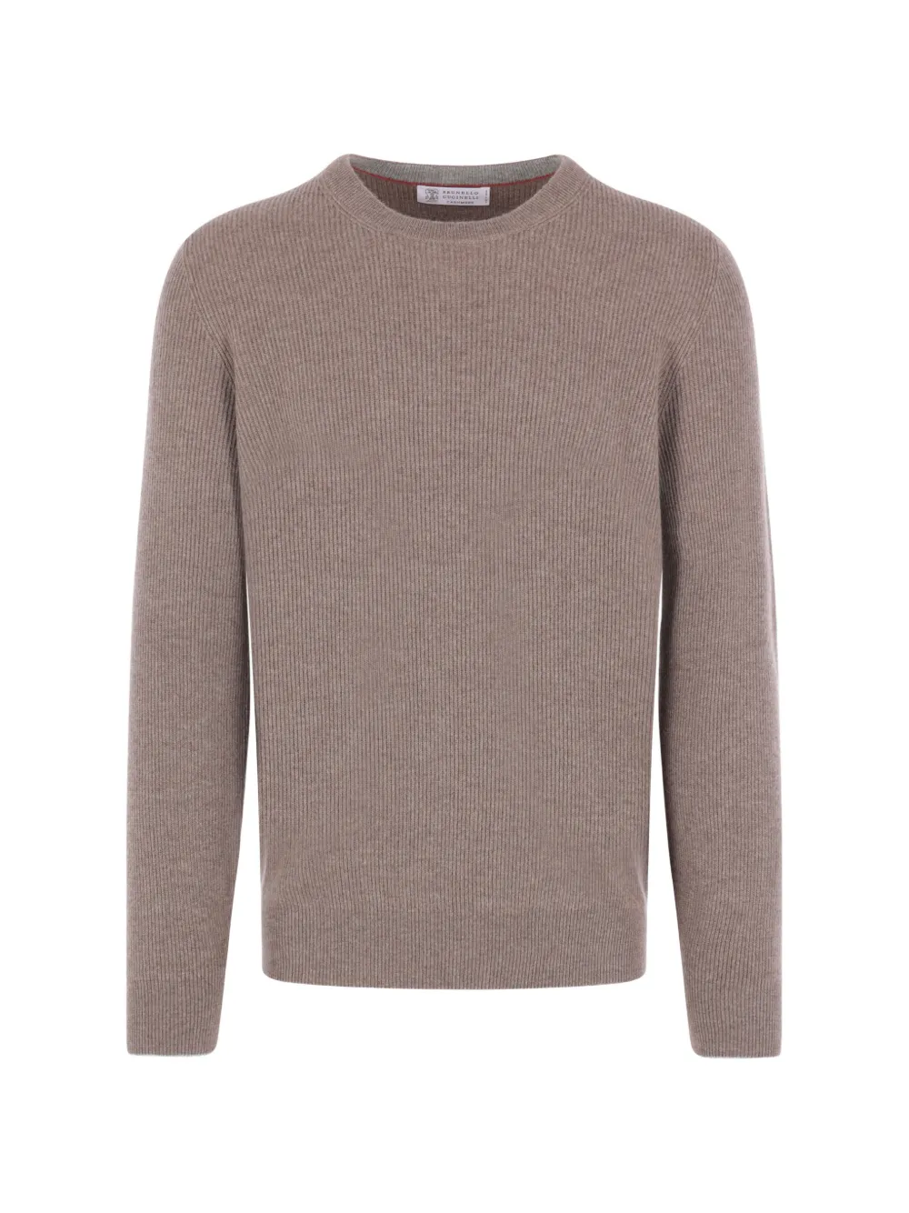 Brunello Cucinelli ribbed-knit cashmere sweater - Neutrals