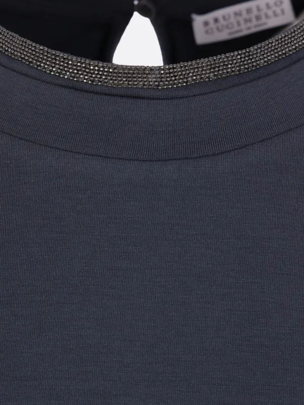 Brunello Cucinelli モニーレ Tシャツ | ブルー | FARFETCH JP