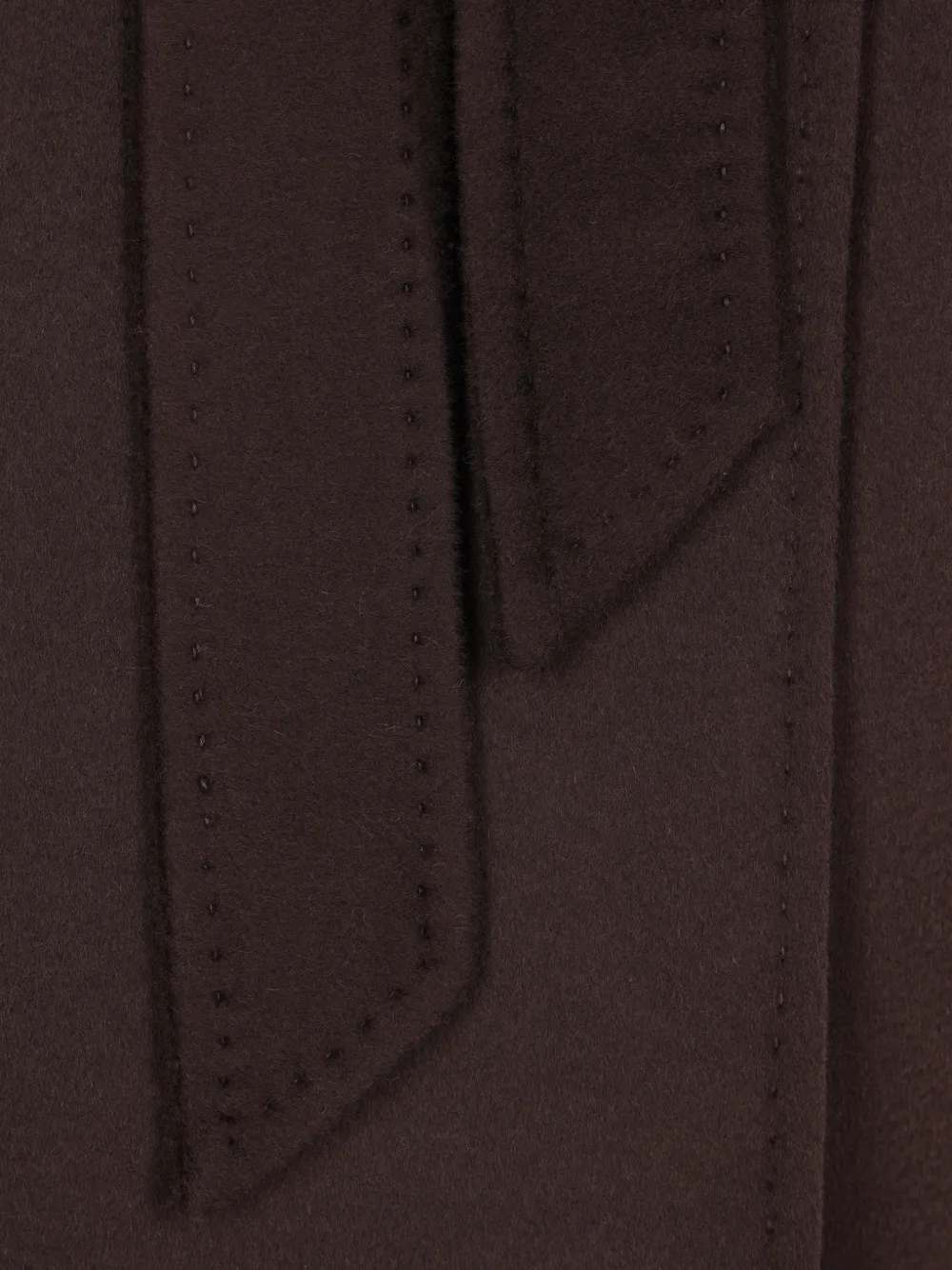 Max Mara Ravenna wikkeljas met ceintuur Bruin