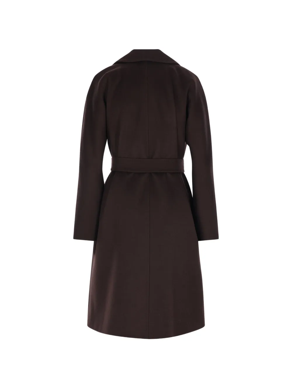 Max Mara Ravenna wikkeljas met ceintuur Bruin