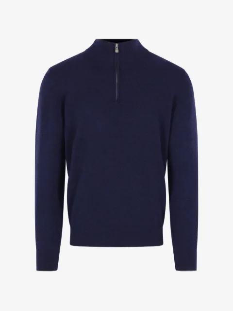 Brunello Cucinelli half-zip cashmere sweater