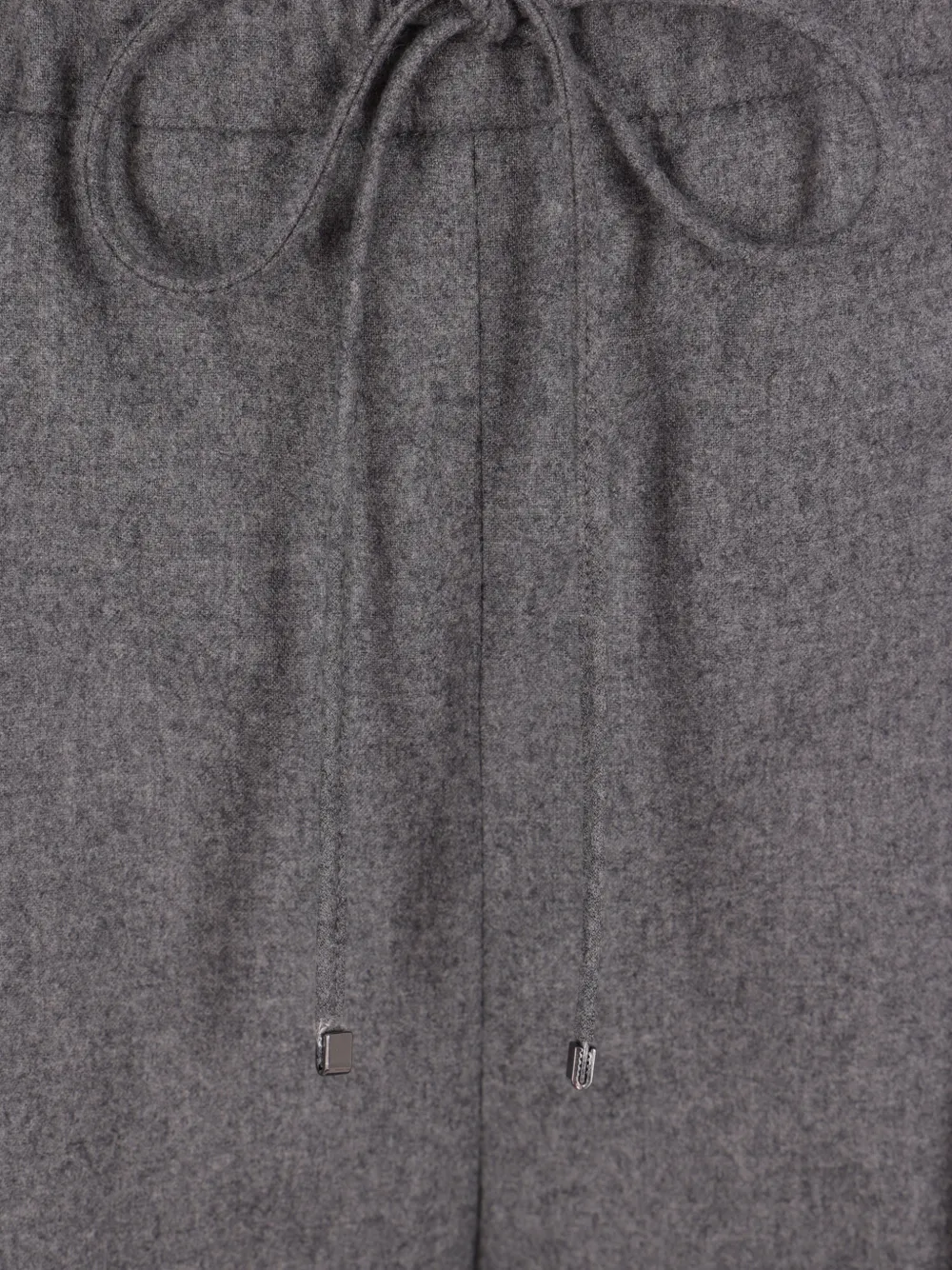  Max Mara Pleated Drawstring Trousers - Gris 