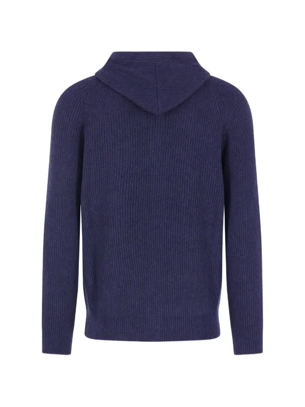 Brunello Cucinelli ジップアップ パーカー | ブルー | FARFETCH JP