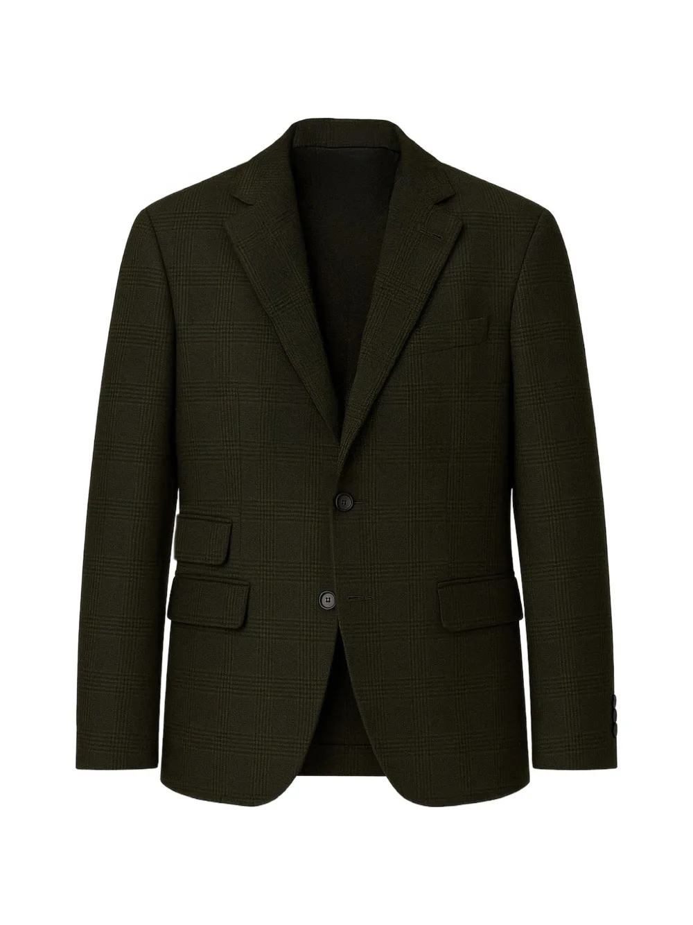 Massimo Alba Prince of Wales virgin wool jacket - Grün
