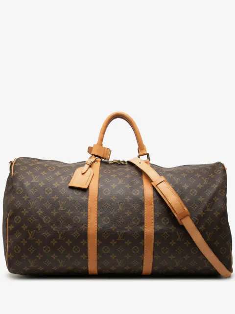 Louis Vuitton Pre-Owned bolsa de viaje con monograma Keepall Bandouliere 60 1996