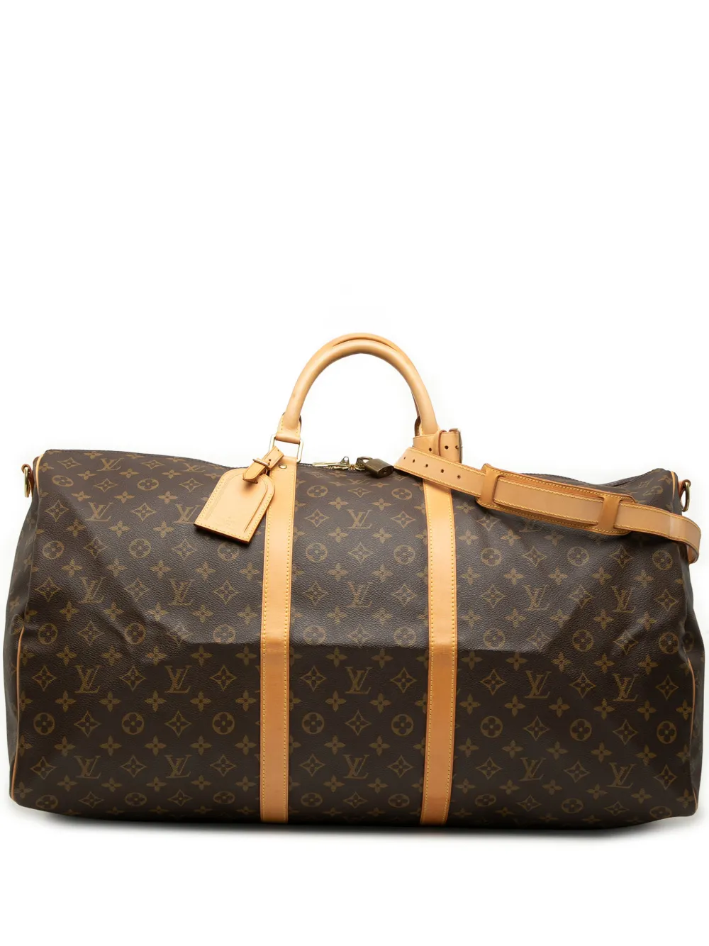 Louis Vuitton Pre-Owned 2000 Monogram Keepall Bandouliere 60 travel bag - Marrone