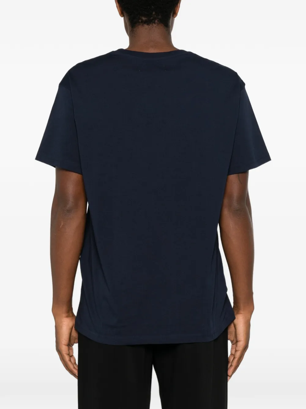Vivienne Westwood T-shirt met ronde hals en Orb-borduurwerk Blauw