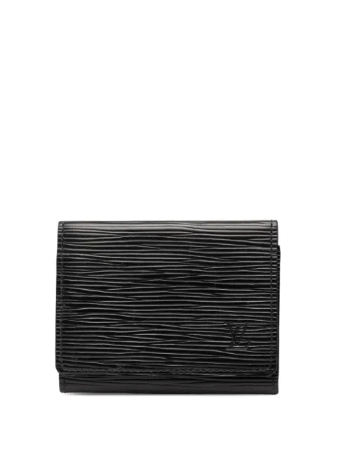 Louis Vuitton Pre-Owned tarjetero Envelope Business de cuero Épi 2005
