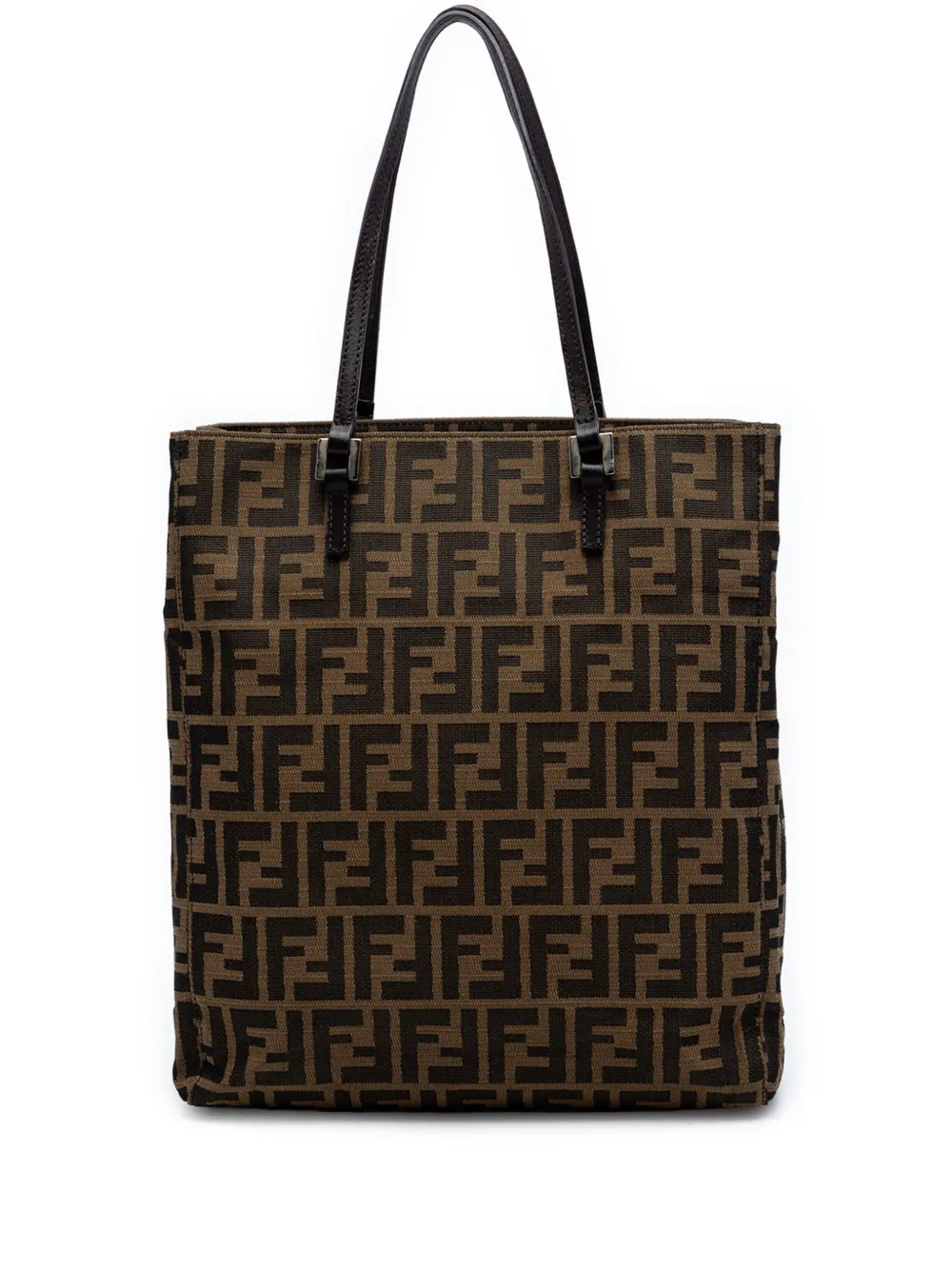 Fendi Pre-Owned 2000-2010 Zucca Canvas tote bag - Braun