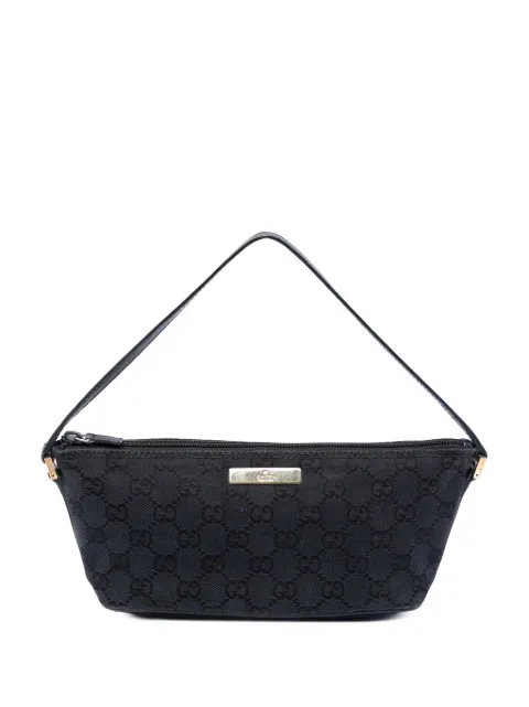 Gucci Pre-Owned 2000-2015 GG 캔버스 보트 숄더 백