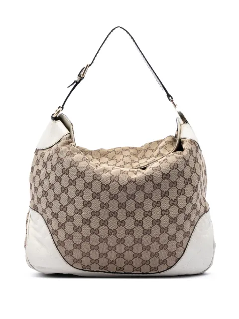 Gucci Pre-Owned bolso shopper Charlotte Hobo de lona con motivo GG 2016-2026