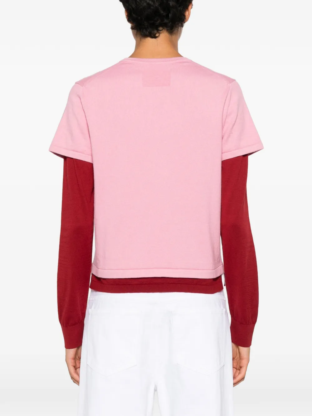 Guest In Residence Trui met gelaagd effect Roze