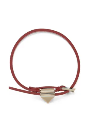 Valentino Garavani ロックスタッズ レザーブレスレット | ブラック