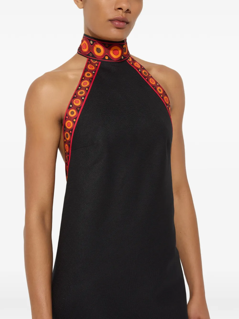 PUCCI Jurk met halternek Zwart