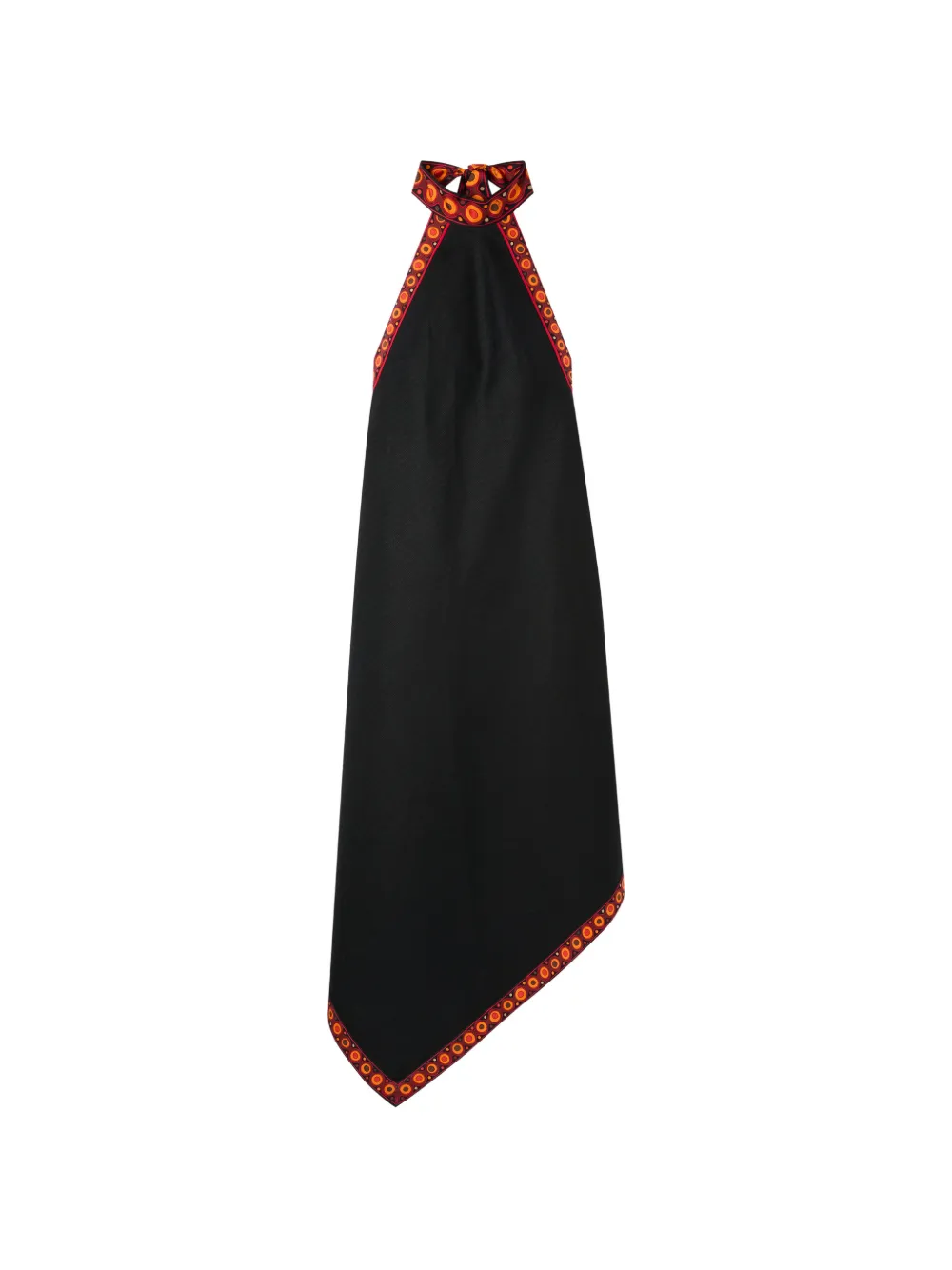 PUCCI halterneck cotton dress - Nero