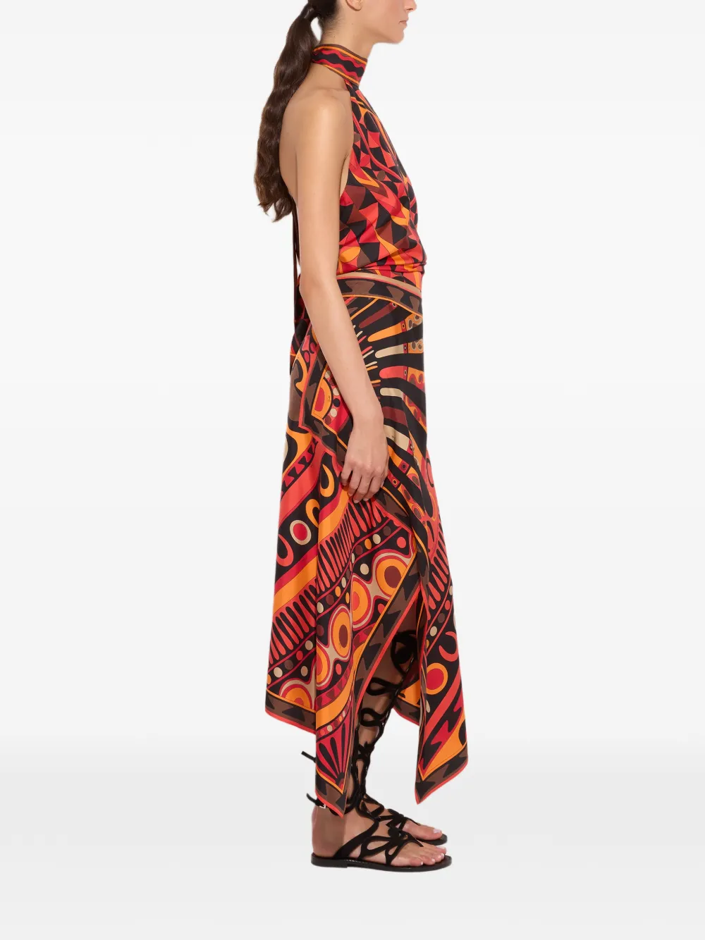 PUCCI Asymmetrische rok Zwart