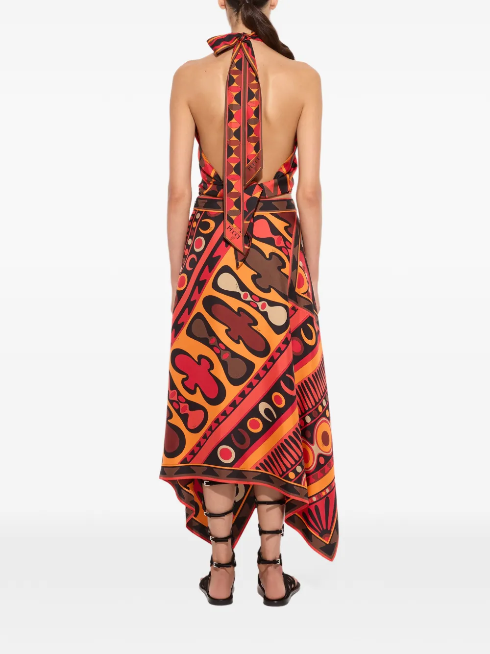 PUCCI Asymmetrische rok Zwart