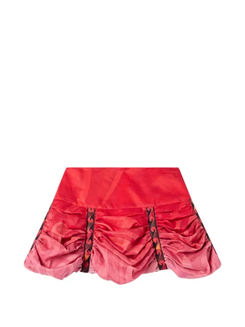 PUCCI falda Marmo con estampado degradado
