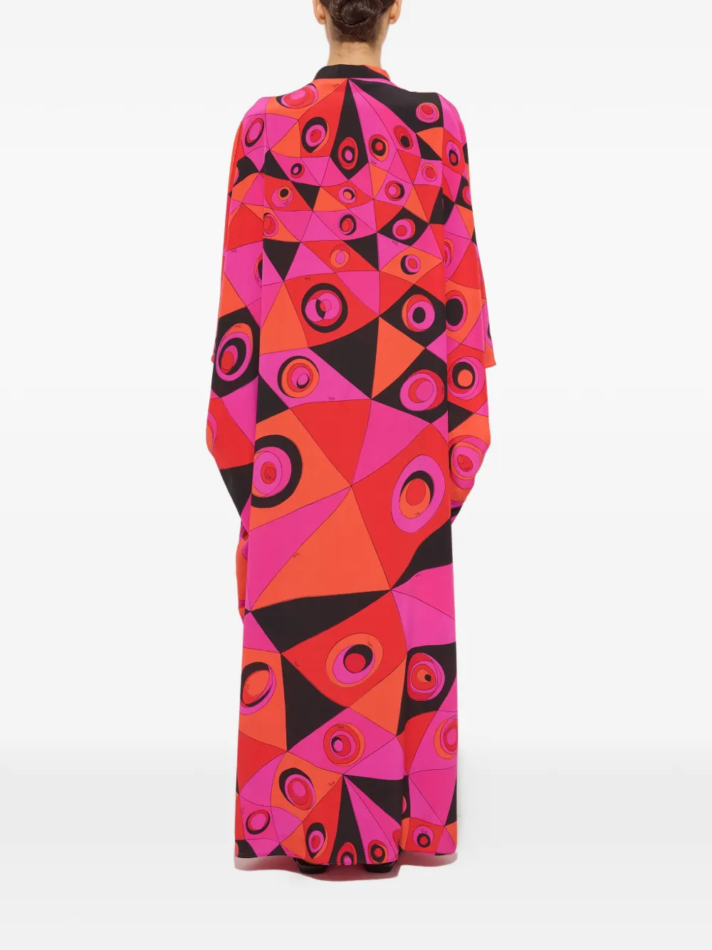 PUCCI Zijden tuniek met Occhi-print Roze