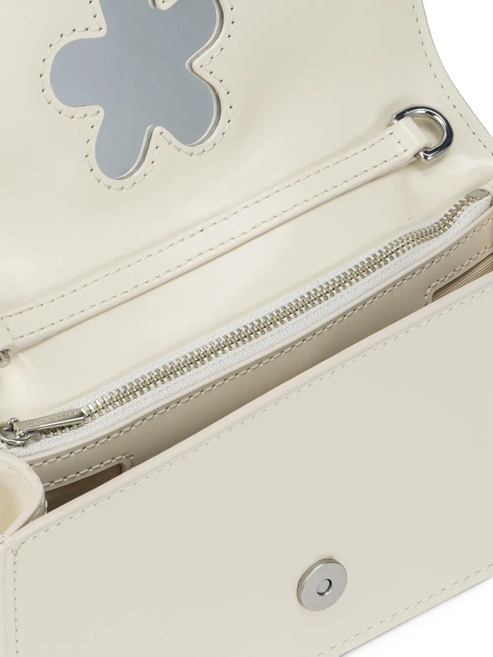 Marc Jacobs The Glam Mirror mini bag Beige