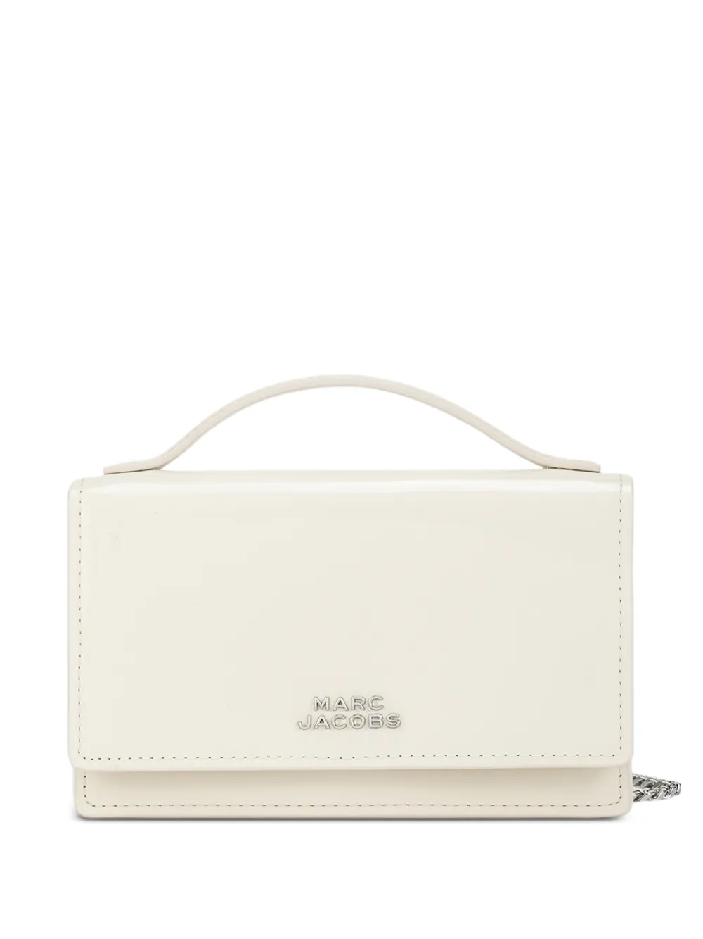 Marc Jacobs The Glam Mirror mini-tas Beige
