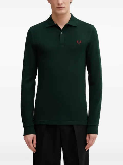 Fred Perry long-sleeve polo shirt
