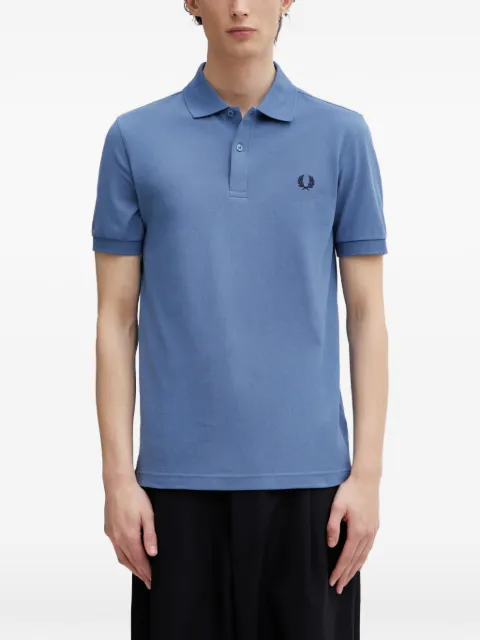 Fred Perry embroidered-logo polo shirt
