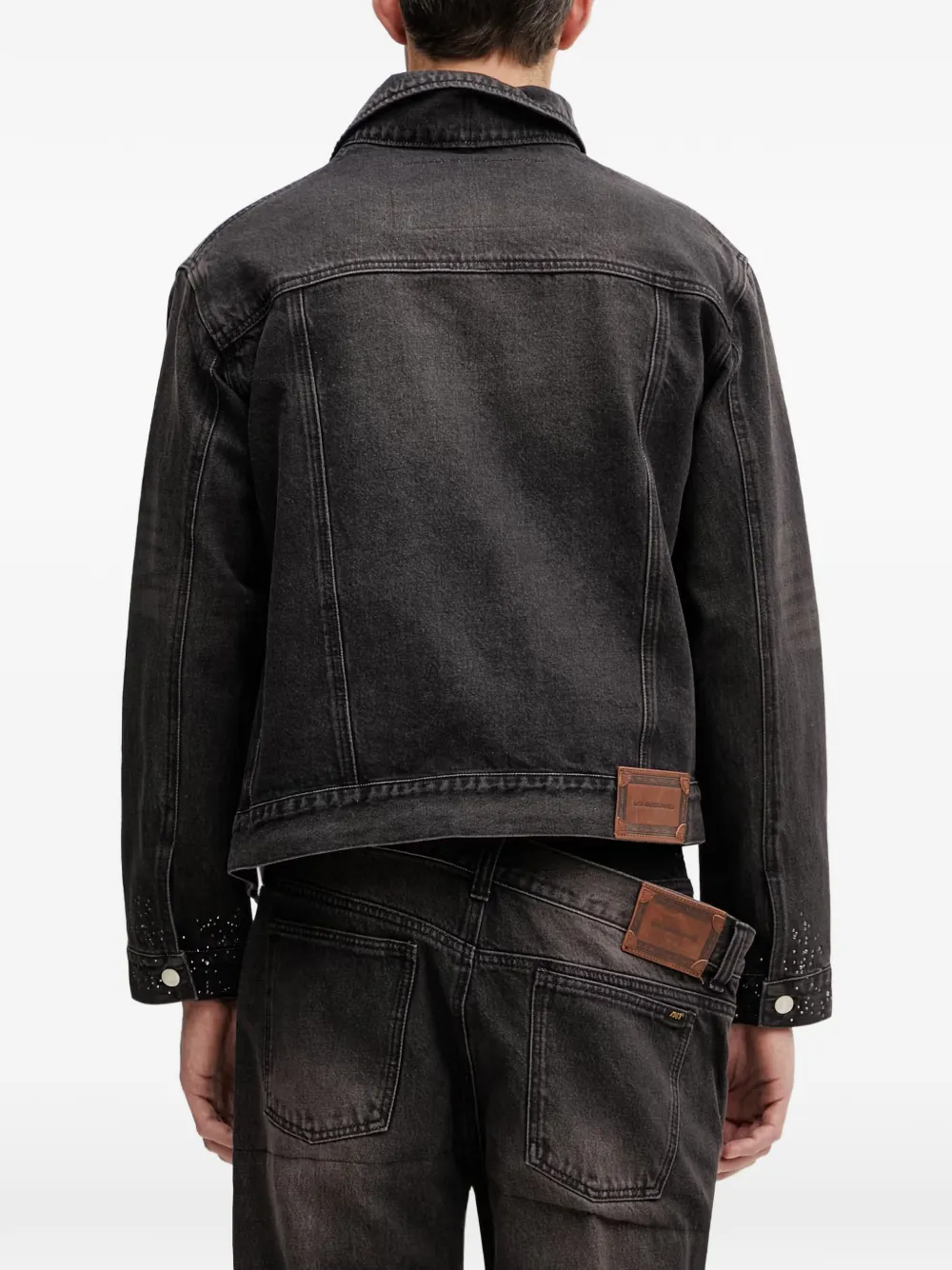 Andersson Bell Denim jack Zwart