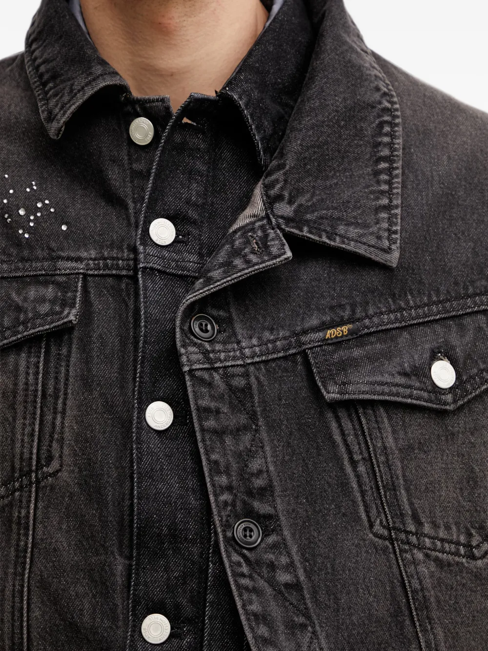 Andersson Bell Denim jack Zwart