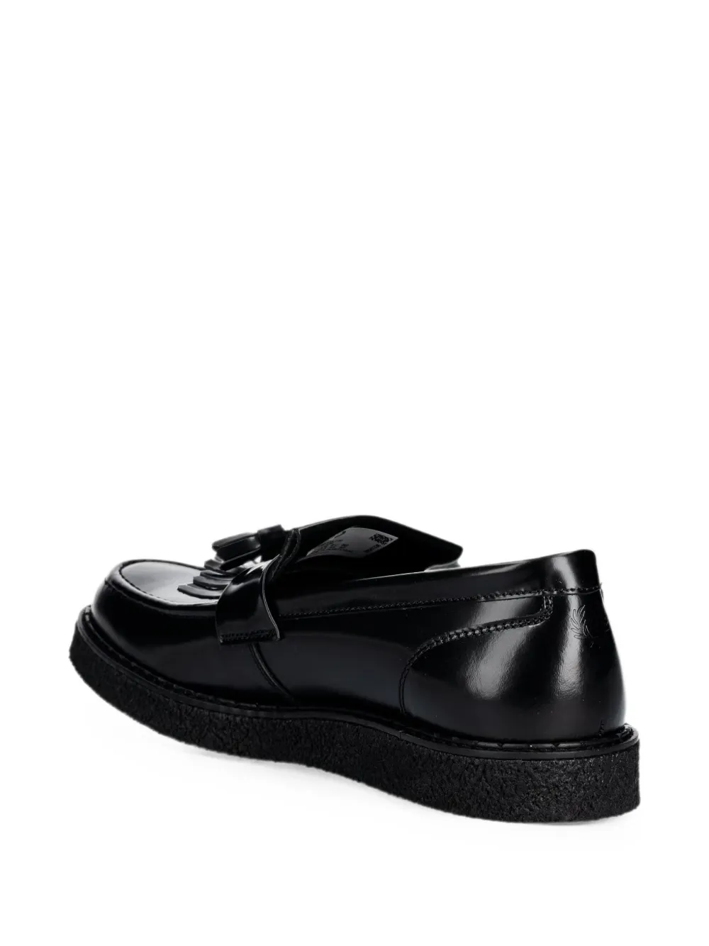 Fred Perry x George Cox leather loafers Zwart