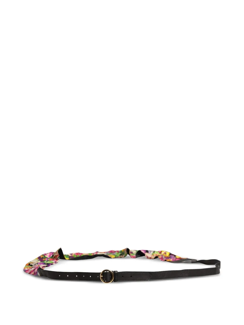 Cavalli Class Cintura a fiori - Nero