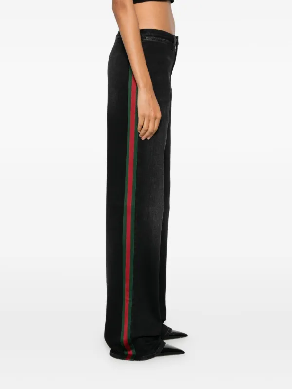 Gucci ワイドジーンズ | ブラック | FARFETCH JP