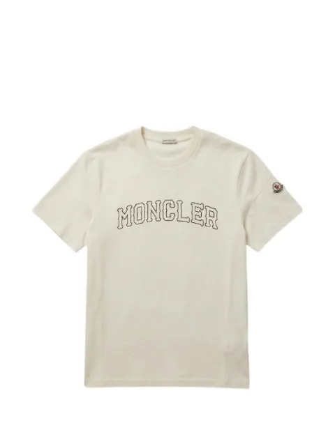 Moncler t-shirt en coton à logo