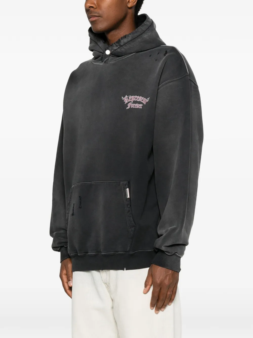 Represent Duality hoodie Zwart
