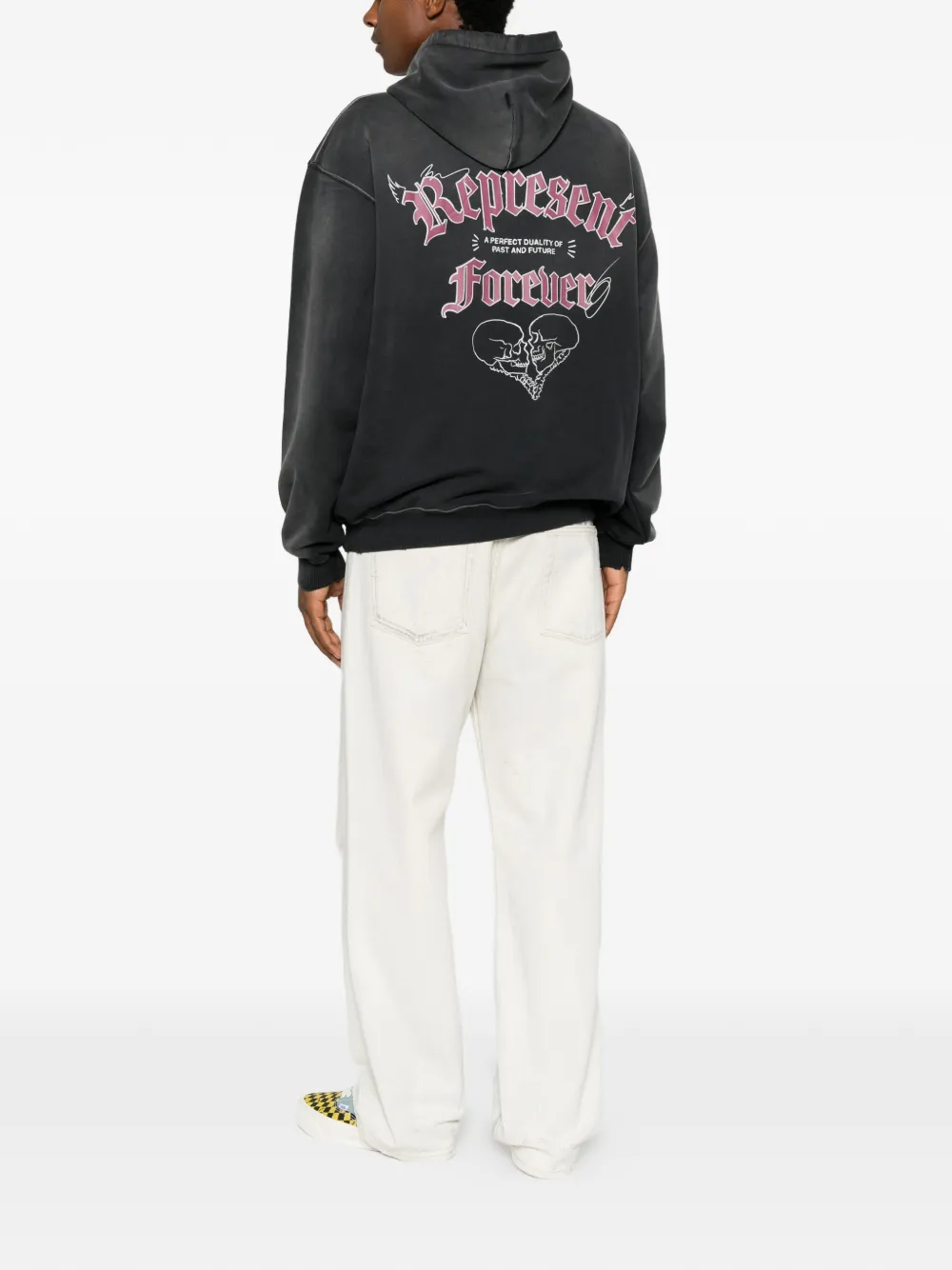 Represent Duality hoodie Zwart