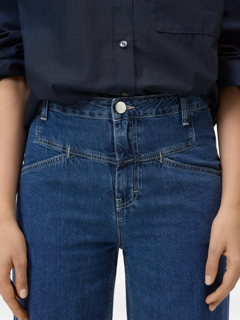 Closed Stover-X jeans Blauw