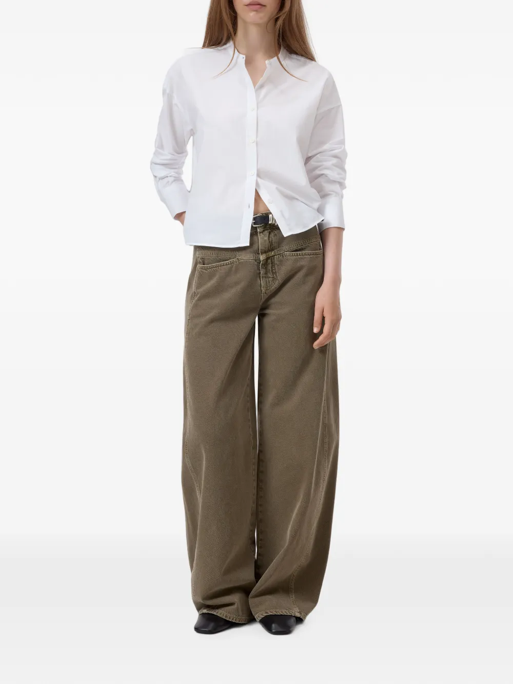 Closed A-lijn blouse Wit