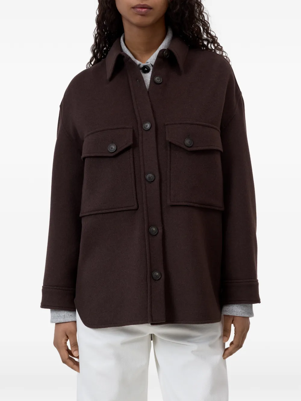 Closed Oversized jack Bruin