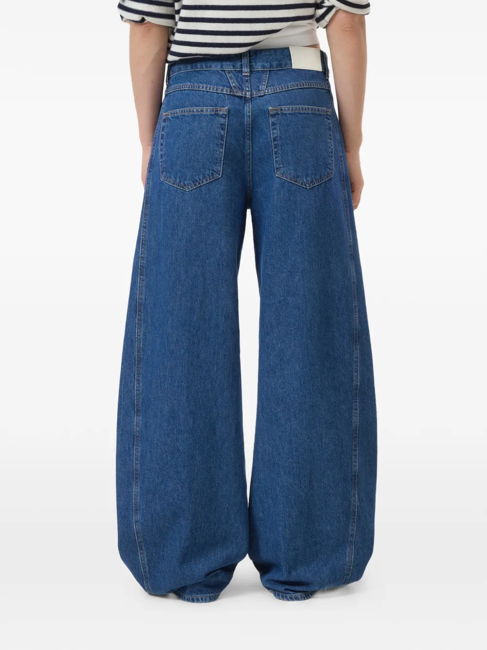Closed Tori-X jeans met wijde pijpen Blauw