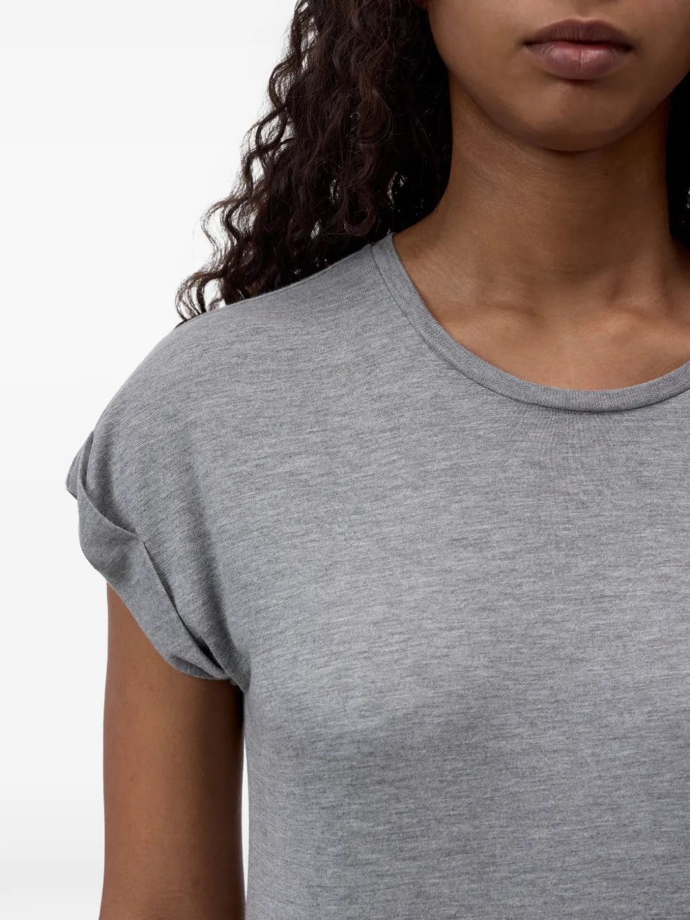 Closed T-shirt met ronde hals Grijs