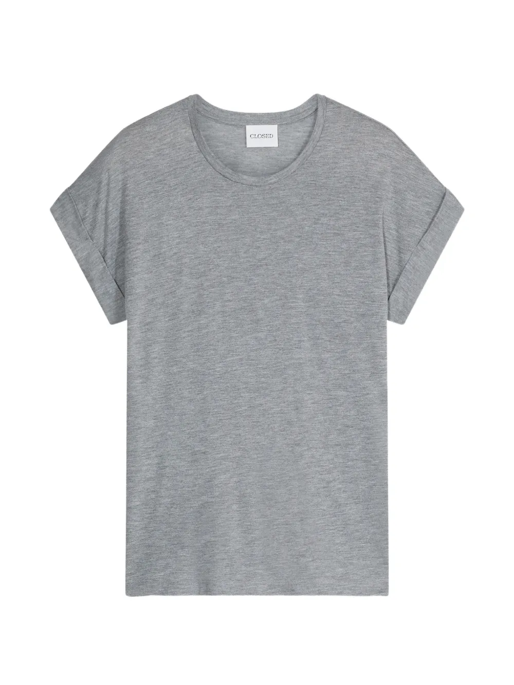 Closed Crew-neck T-shirt In Gray