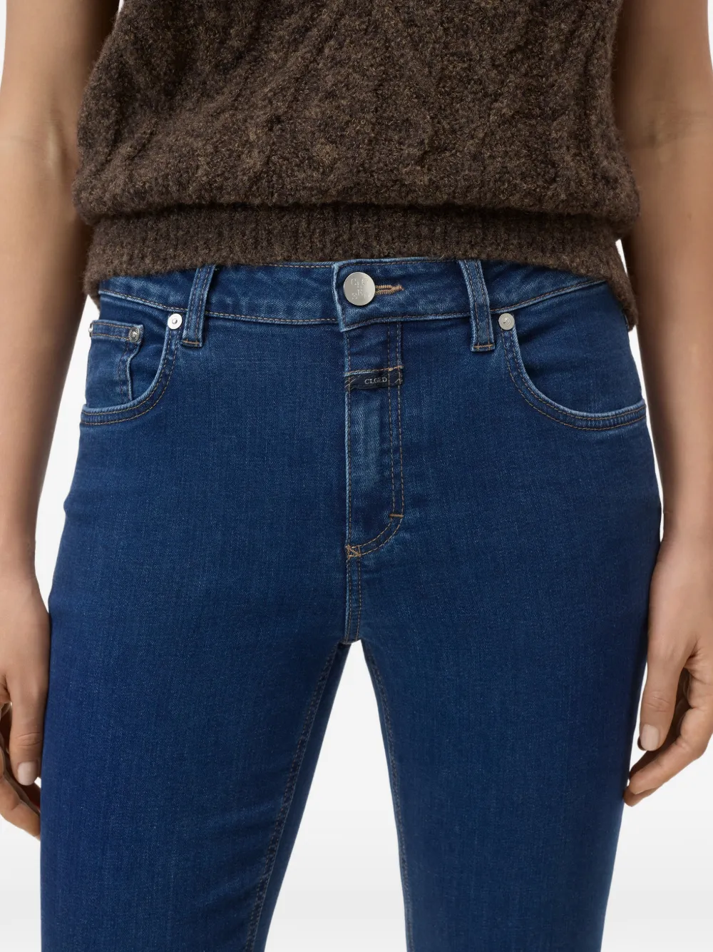 Closed Jovanna flared jeans Blauw