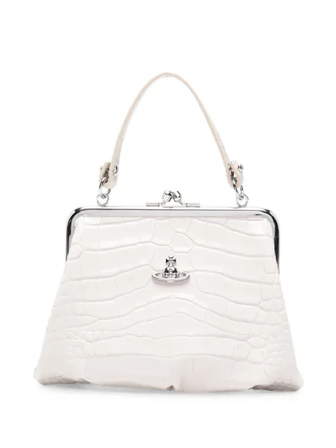 Vivienne Westwood Granny Frame croc-effect tote bag