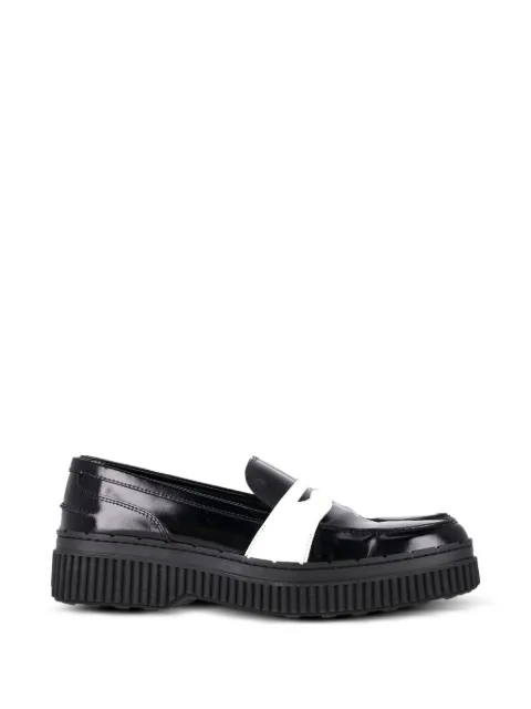 Tod's Vintage platform Penny loafers