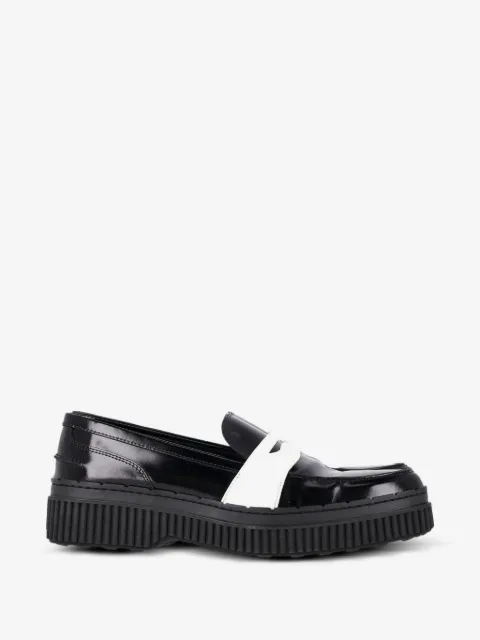 Tod's Vintage platform Penny loafers
