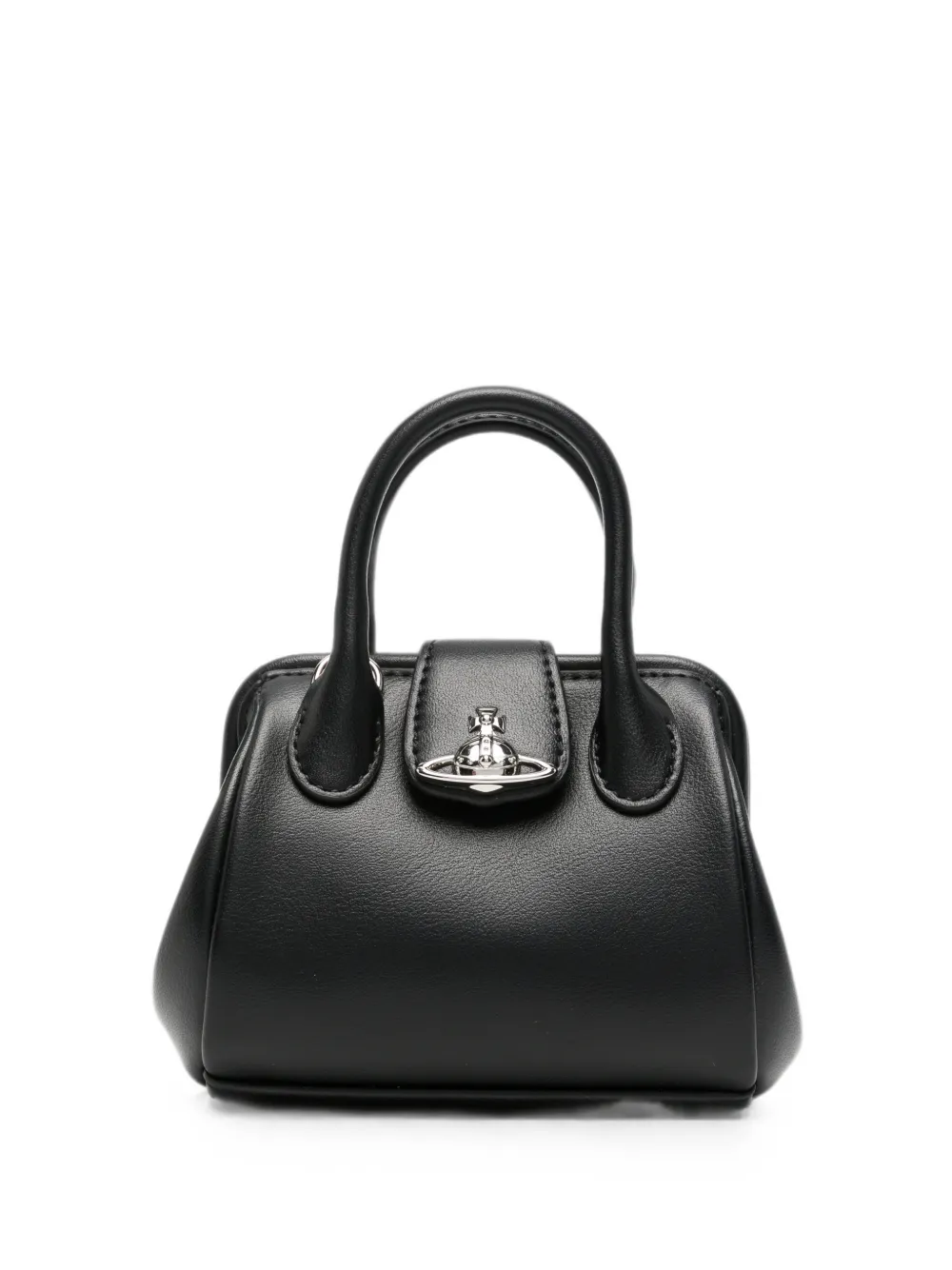 Vivienne Westwood logo-plaque tote bag - Nero
